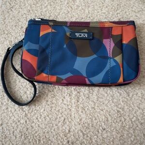 Tumi 3 compartment wristlet